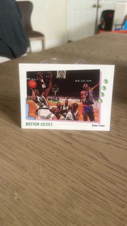 Skybox Boston Celtics GAME FRAME GLOSSY PARISH card #406
