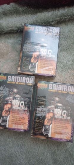 FOOTBALL CARDS GRIDIRON