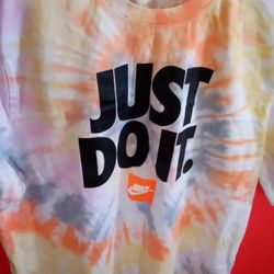 NIKE ...ONE-OF -A- KIND... TYE DYE T-SHIRT... CHECK OUT MY PAGE FOR MORE ITEMS
