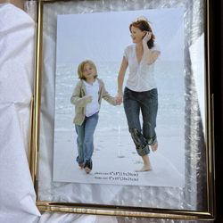 4 Pieces Gold Floating Frame 8"x10" 