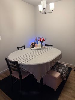 Table and chairs