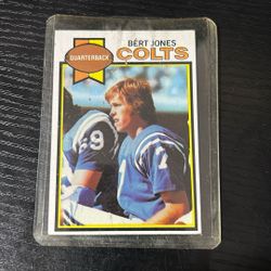 NFL CARD BERT JONES