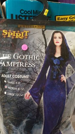 Blue Gothic Vampiress