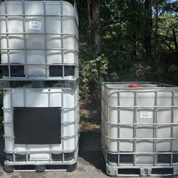 275 gallon water tanks ibc totes pressure washing rain water septic garden car detailing