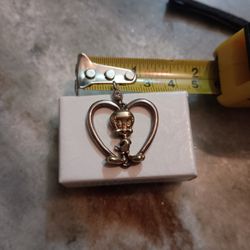 New Tweety bird Heart Charm