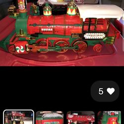 Train Set Vintage New Bright Christmas Special
