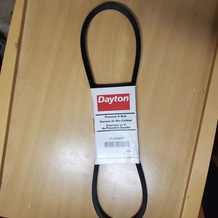 Dayton A38. V-belt
