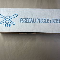 3 Consecutive Years Sealed Baseball Sets 88-90