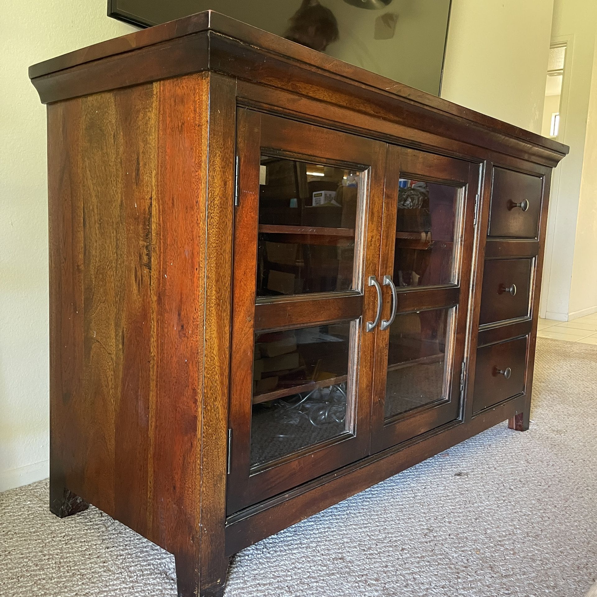 Crate And Barrel Kavari Media Console