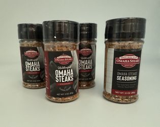 NEW & Sealed - 4-Pack of Omaha Steak Seasoning.  Each One is 3 Oz Classic blend Flavor. 