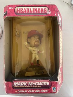 ⚾ Mark McGwire 70th Home Run Commemorative Bobblehead – Collectible with Display Case & COA! ⚾