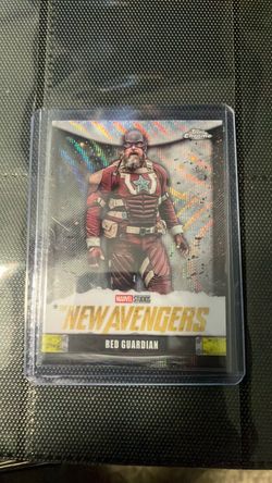 Topps Chrome Marvel New Avengers Red Guardian Card