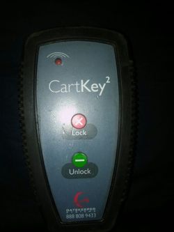 Control para desblokiar carritos d las tiendas