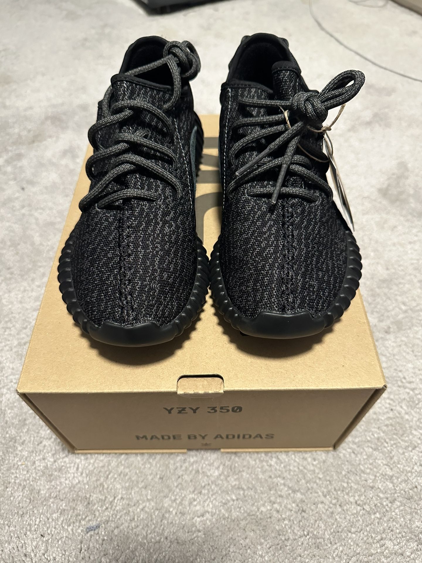 Adidas Yeezy Boost 350 Pirate Black Sz 7