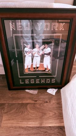 3 Legends Triple Autograph Lithograph 8x10