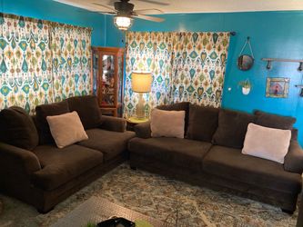 Sofa and chair