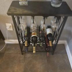 Wine Rack Table 