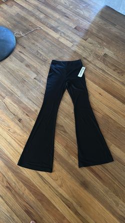 Black flare leggings Brand New  XS Woman’s