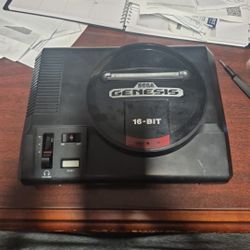 Sega Genesis Model 1 Console Only Tested And Working And Opened Up And Throughly Cleaned