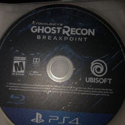 Tom Clancy Ghost Recon Breakpoint Ps4