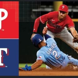 Texas Rangers Vs Phillies