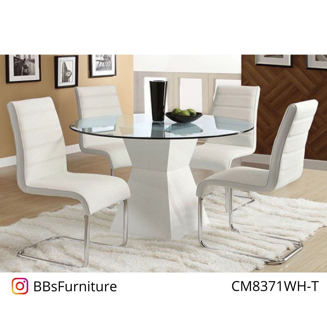 Silver Dining Table Set (Free Delivery)