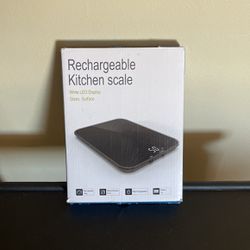 Rechargeable Kitchen Scale