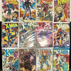 12 X-Men Comic Books