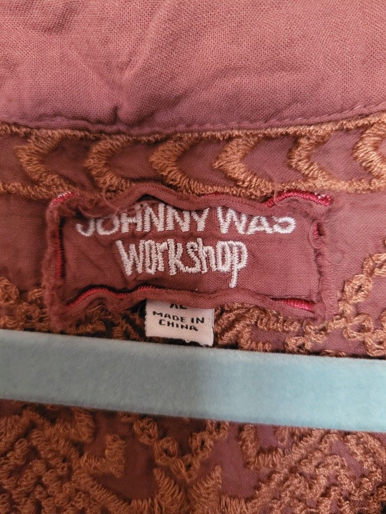 Johnny Was Brown Tunic XL (Woman)