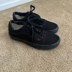 Vans Old Skool Black On Black 
