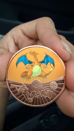 Pokémon Charizard Collectible Coin 1 oz copper