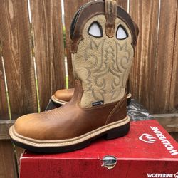 WOLVERINE STEEL TOE BOOTS SIZE 12.5