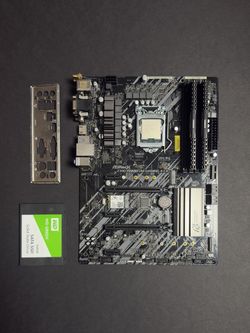 MOTHERBOARD CPU RAM COMBO 32GB DDR4 + SSD