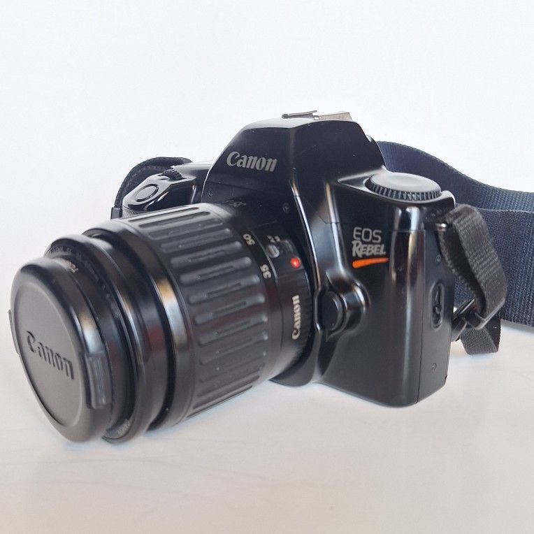 Canon EOS Rebel SLR w/ 35–80mm Lens (35mm Film Camera)
