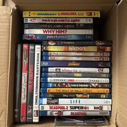 movies (dvds/blurays)
