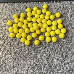 60 Rival Nerf Balls Yellow 