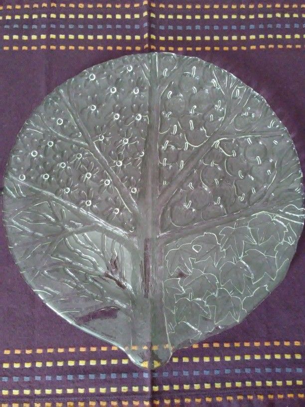 Pilgrim Glass 13” Party Platter