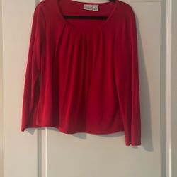 Nice red sweater By Kim Rogers