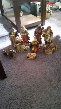 Nativity set