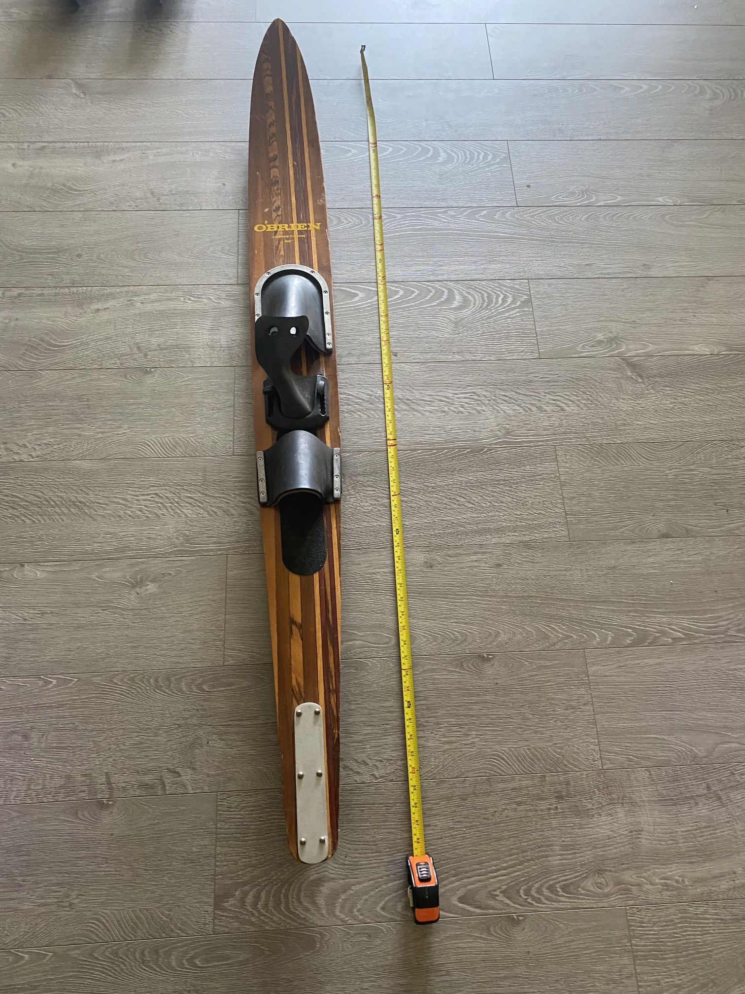 Vintage O’Brien Competition 68” Wooden Slalom Water Ski