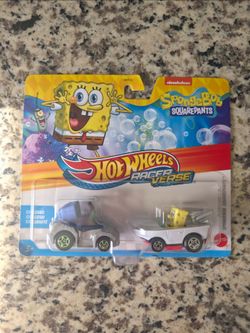 Hot Wheels RacerVerse SpongeBob SquarePants Die-Cast vehicles 2 pack