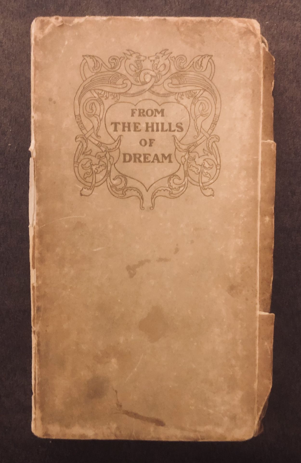 Rare Antique From The Hills Of Dream 1901 Book By Fiona Macleod 