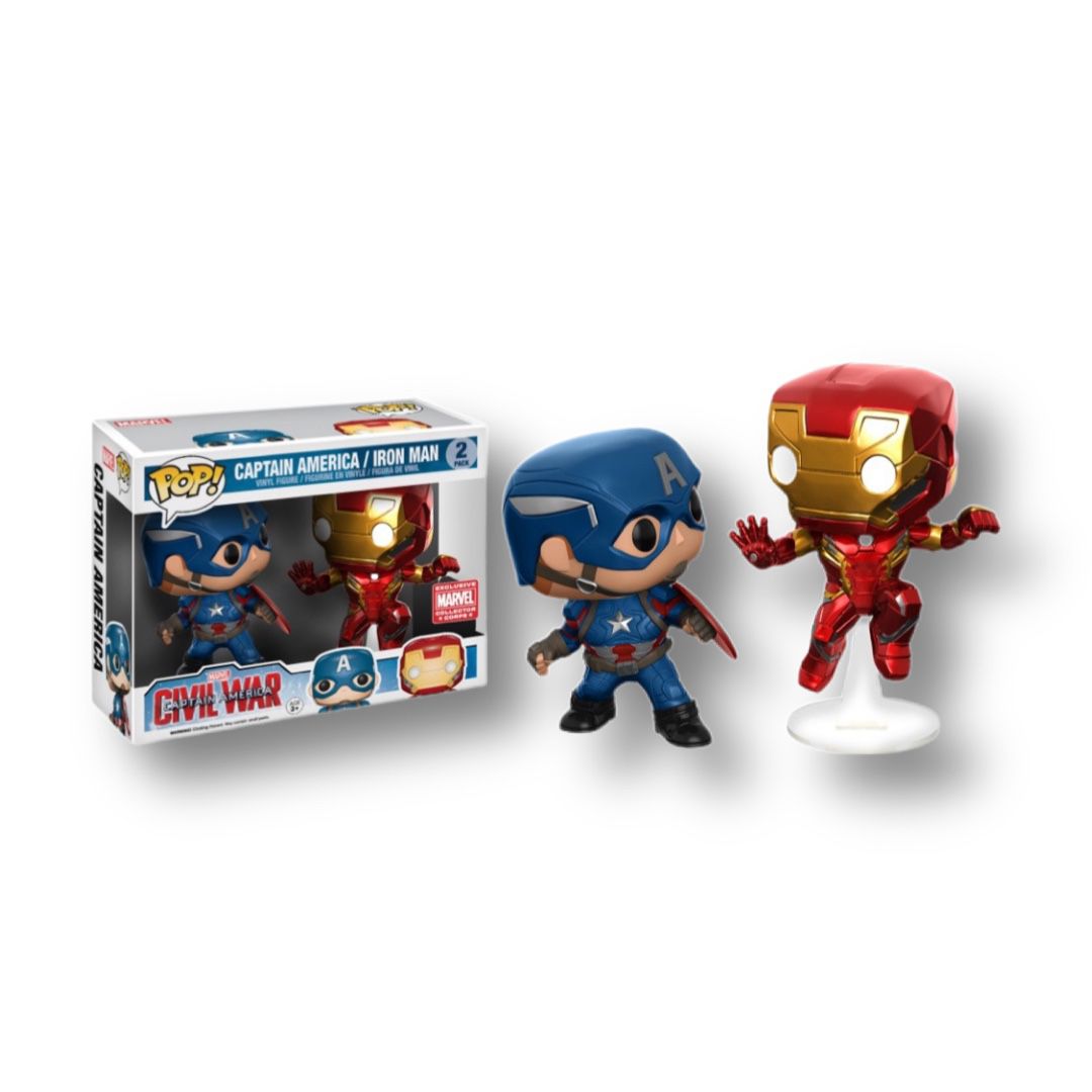 Pop Captain America / Iron Man