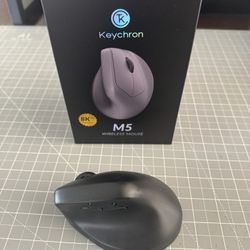 Keychron M5 Wireless Ergonomic Mouse – Like New (1 Month Old) 