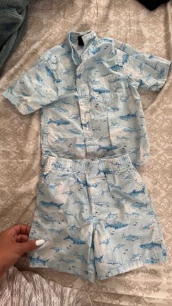 Boys shark outfit