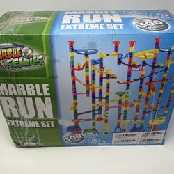 Marble Run 300 Piece Set Assembled Once. Everything Is Labeled And Counted.