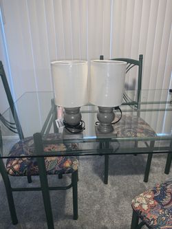 Set Of Modern Lamps