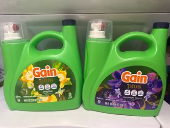 Gain plus liquid detergent 99 oz 2 x $25