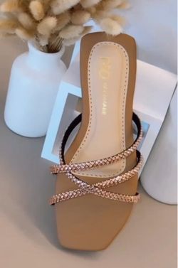 CELIA - Women’s Flat Slide Sandals – Handmade Woven Summer Sandals