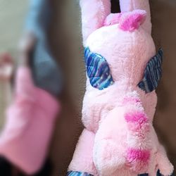 Giant Pink Stuffed Unicorn 